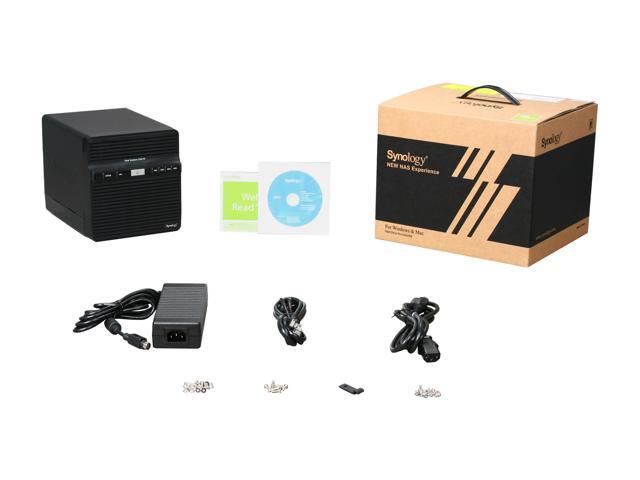 Synology DS410 DiskStation 4-bay All-in-1 NAS Server for Home to ...