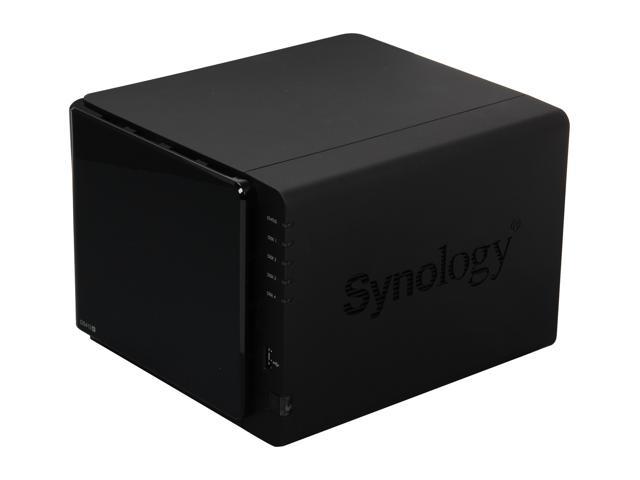 Synology DS412+ Diskless System High-Performance & Easy to Manage 4-bay All-in-1 NAS Server for SMB Users