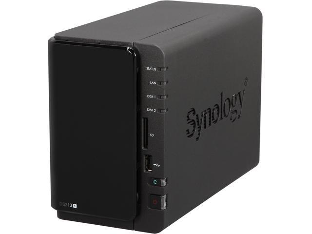 Synology DS213+ 2300 6TB (2 x 3TB) DiskStation - Where Robust Performance and Energy Efficiency Come as One