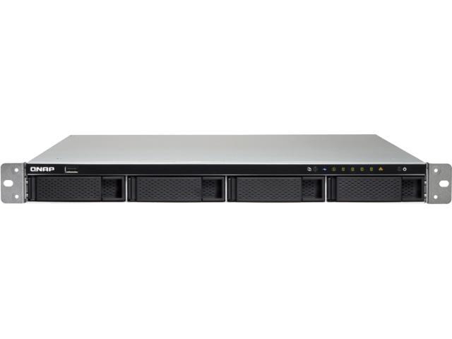 4GB RAM 1 x 10GbE 4 x 1GbE Redundant PSU Quad Core 2.0GHz 10GBASE-T QNAP TS-863XU-RP-4G-US 2U 8-Bay AMD 64bit x86-based NAS and iSCSI//IP-SAN