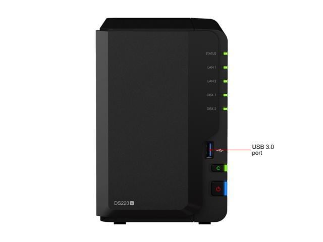 Synology 2 bay NAS DiskStation DS220+ (Diskless) - Newegg.com