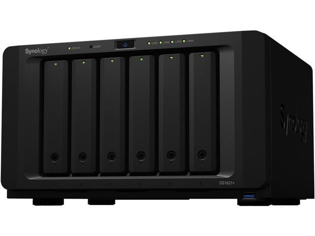 Synology DS1621+ 0TB 6-bay NAS DiskStation (Diskless) - Newegg.com