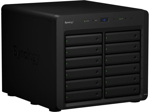 Synology 12 Bay Desktop NAS Expansion Unit DX1222 (Diskless)