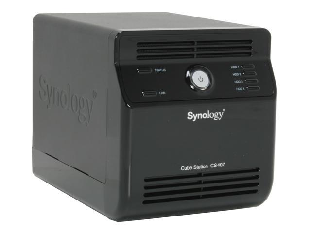Synology CS407 Diskless System 4-bay SATA NAS Server