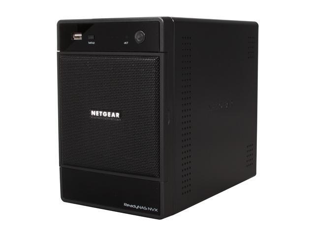 Netgear ReadyNAS NVX  8TB (4 x 2TB) 4-bay Network Storage (NAS) w/iSCSI support & speeds up to 75MBps