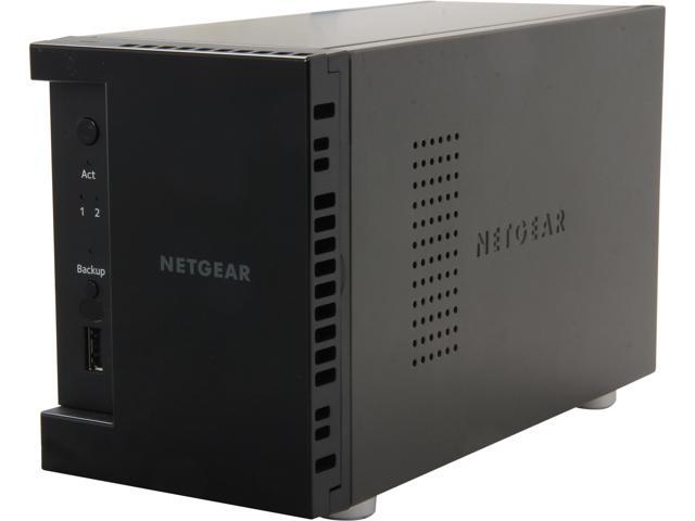 NETGEAR ReadyNAS 312 2-Bay 2TB (2 x 1TB) Network Attached Storage (RN31221D)