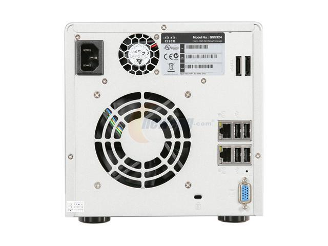 Cisco Small Business NSS324D04-k9 NSS 324 4-Bay Smart Storage - Newegg.com