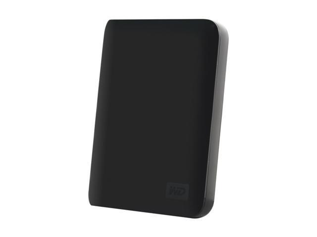 WD My Passport Essential 640GB USB 2.0 2.5" Portable External Hard Drive WDBAAA6400ABK-NESN Midnight Black