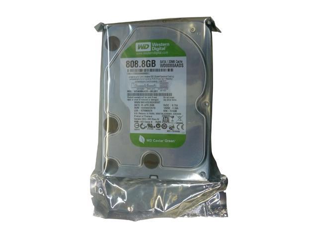 Western Digital WD Green WD8088AADS 808.8GB 32MB Cache SATA 3.0Gb/s 3.5 ...