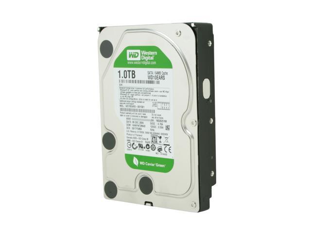 Western Digital Caviar Green wd10ears 1?TB 3.5インチ内部ハード