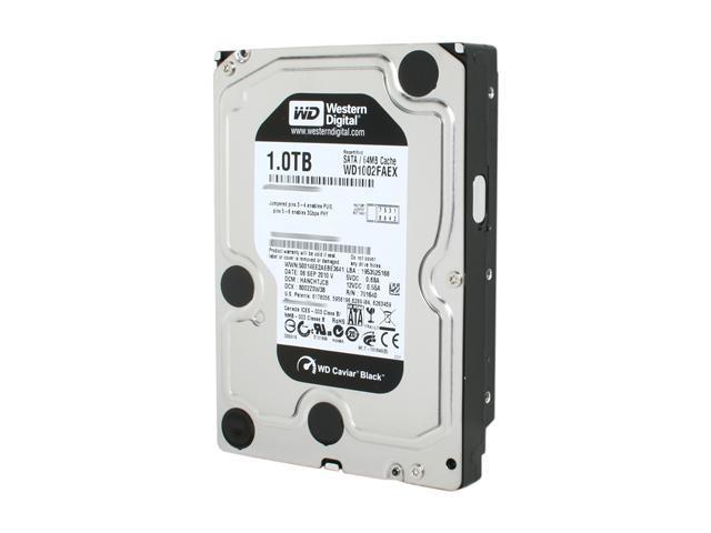 Refurbished Western Digital Black Wd1002faex 1tb 70 Rpm 64mb Cache Sata 6 0gb S 3 5 Internal Hard Drive Bare Drive Newegg Com