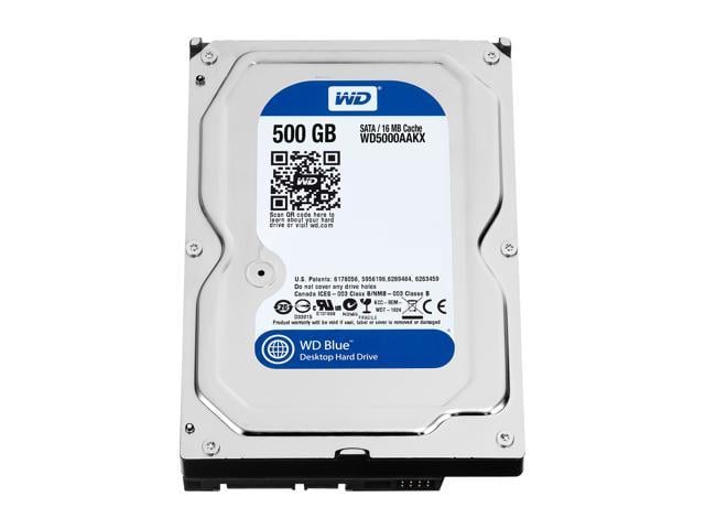 WD Blue 500GB Desktop Hard Disk Drive 7200 RPM 3.5