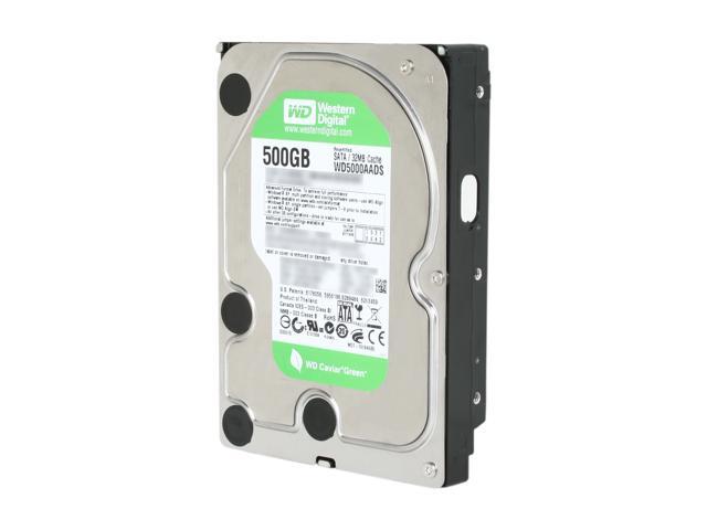 Open Box: Western Digital WD Green RFHWD5000AADS 500GB 32MB Cache SATA ...