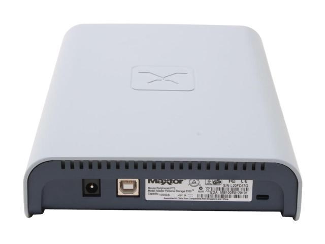 Maxtor Personal Storage 3100 100gb Usb 2.0 3.5