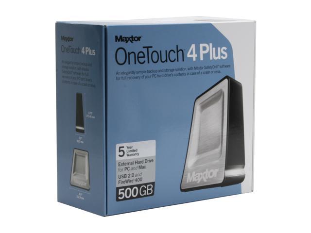 Maxtor 500GB Onetouch 4外付けハードドライブ
