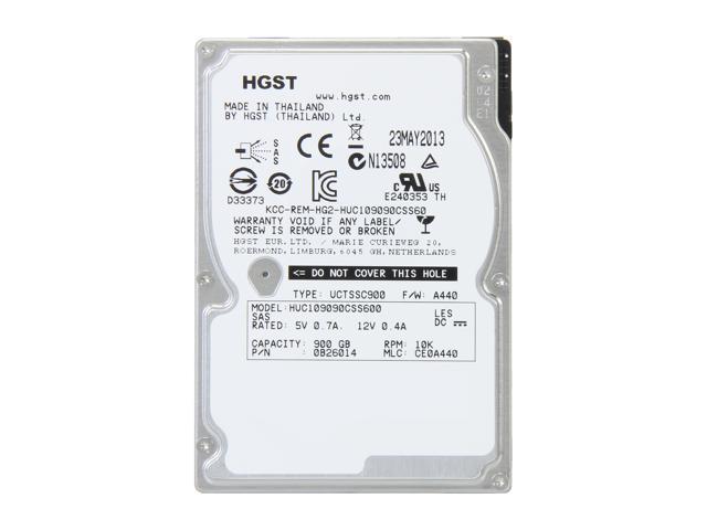 HGST Ultrastar C10K900 HUC109090CSS600 (0B26014) 900GB 10000 RPM