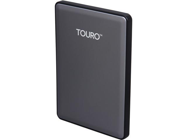 HGST 1TB Touro S High-Performance Ultra-Portable Drive USB 3.0 Model 0S03694 (HTOSPA10001BHB) Gray