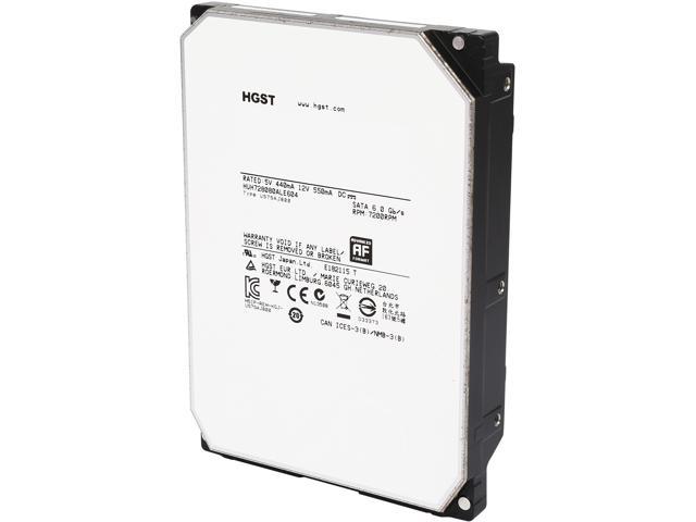 HGST Ultrastar He8 HUH728080ALE604 (0F23668) 8TB 7200 RPM 128MB Cache SATA 6.0Gb/s 3.5" Helium Platform Enterprise Hard Drive Bare Drive