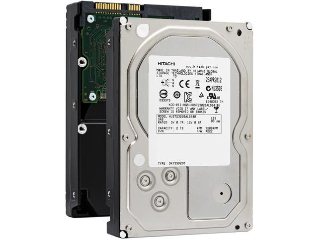 Disque Dur Hitachi SAS 2To HUS723020ALS640 - 3,5", Interface SAS, Occasion Avec Garantie 3 Mois