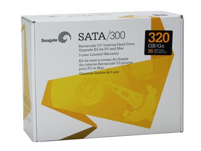 Seagate ST303204N1A1AS-RK 320GB 7200 RPM 16MB Cache SATA 3.0Gb/s 3.5" Hard Drive
