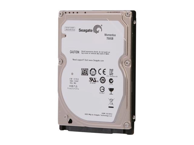 Seagate Momentus ST9750423AS 750GB 5400 RPM 16MB Cache SATA 3.0Gb/s 2.5" Internal Notebook Hard Drive