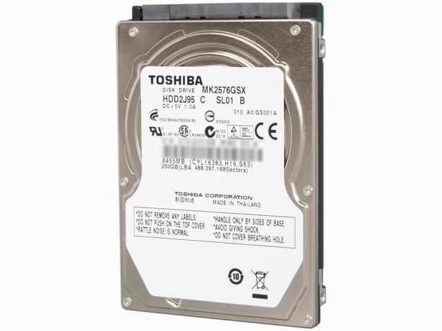SATA 2.5/'/' notebook hard drive Toshiba 250GB Internal 5400RPM 2.5/" MK2565GSX
