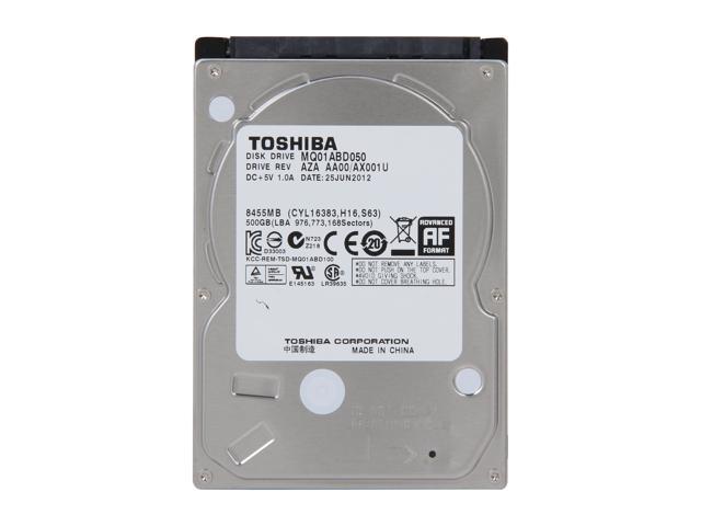afbrudt følsomhed Abnorm TOSHIBA MQ01ABD050 500GB 5400 RPM 8MB Cache SATA 3.0Gb/s 2.5" Internal  Notebook Hard Drive Bare Drive - Newegg.com