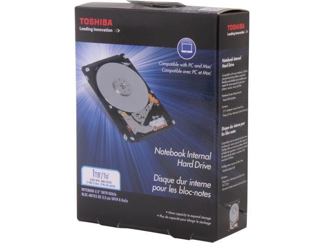 TOSHIBA PH2100U-1I54 1TB 5400 RPM 8MB Cache SATA 3.0Gb/s 2.5" Internal Notebook Hard Drive Retail Kit