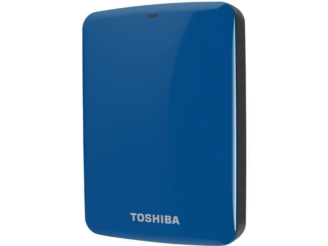 TOSHIBA 1.5TB Canvio Connect External Hard Drive USB 3.0 Model HDTC715XL3C1 Blue