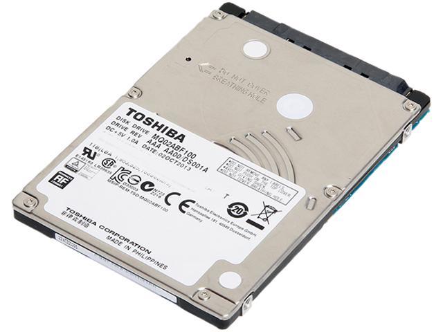 Toshiba MK3255GSX 320GB 5400 RPM 8MB Buffer SATA-II 7-pin 2.5 Inch
