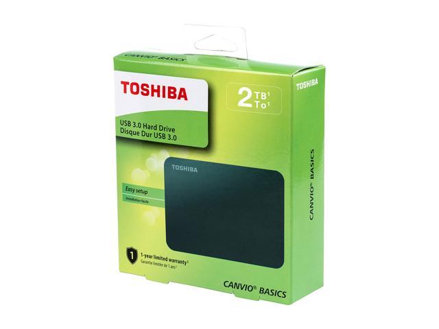 Karakteriseren Stijgen schuld Toshiba Canvio Basics 2TB Portable External Hard Drive - Newegg.com