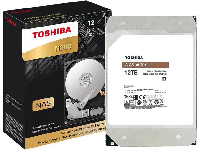 PC/タブレット ノートPC TOSHIBA N300 HDWG21CXZSTA 12TB 7200 RPM 256MB Cache SATA 6.0Gb/s 3.5