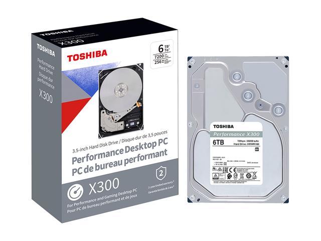 TOSHIBA X300 6TB 7200 RPM SATA 6.0Gb/s 3.5