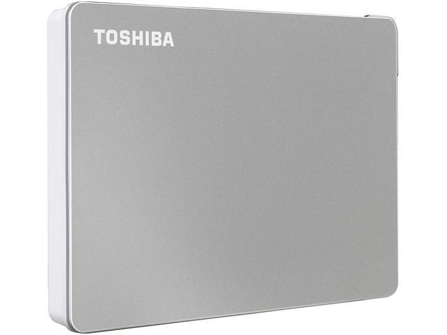TOSHIBA 2TB Canvio Flex Portable External Hard Drive 3.0 Model Silver Portable External Hard Drives - Newegg.com