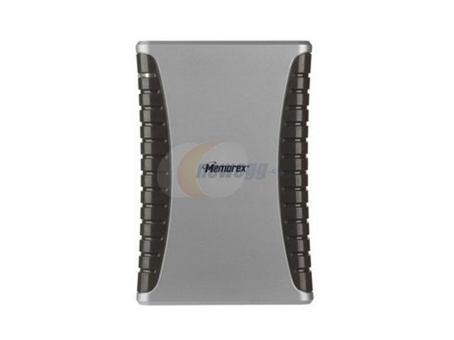 Memorex Essential TravelDrive 320GB USB 2.0 2.5" Portable Hard Drive 97941 Cool Silver