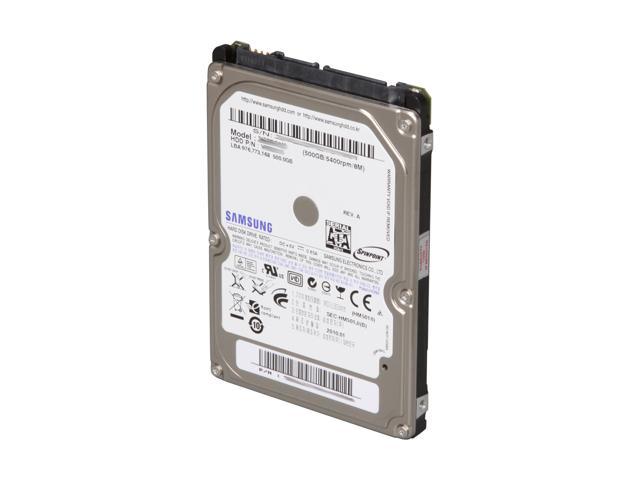 SAMSUNG Spinpoint M7E HM501II 500GB 5400 RPM 8MB Cache SATA 3.0Gb/s 2.5" Internal Notebook Hard Drive Bare Drive