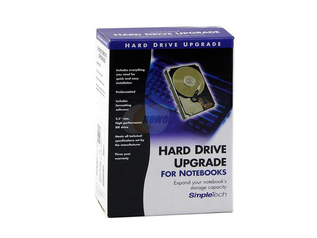 SimpleTech STI-HD2.5/60H 60GB 7200 RPM 8MB Cache IDE Ultra ATA100 / ATA ...