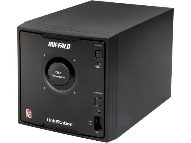 BUFFALO LS-QVLE Diskless System LinkStation Pro Quad Network Storage