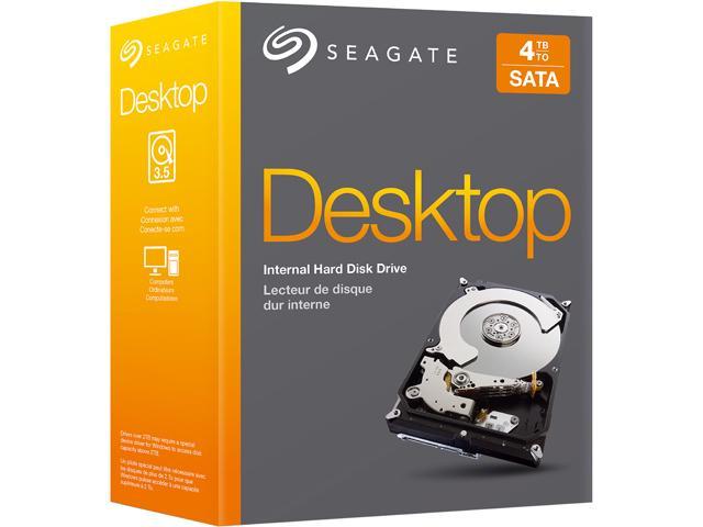 Seagate STBD4000400 4TB 64MB Cache SATA 6.0Gb/s 3.5" Internal Hard Drive Retail Kit
