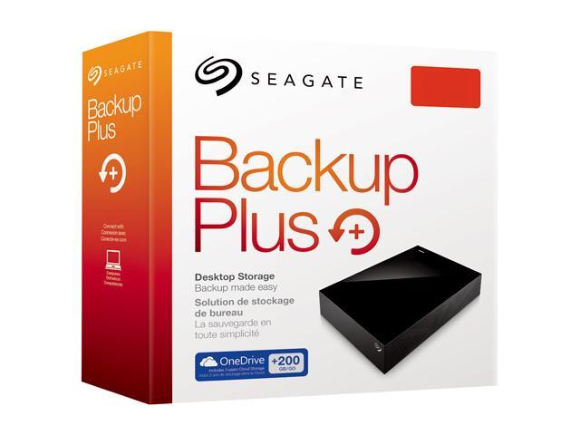 Seagate Backup Plus 2TB Desktop External Hard Drive With 200GB Of Cloud ...