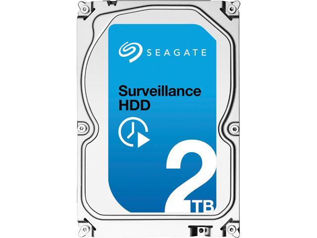 Seagate Surveillance HDD ST2000VX003 2TB 64MB Cache SATA 6.0Gb/s 3.5" Internal Hard Drive