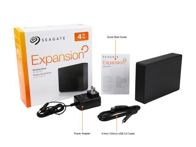 Sammensætning afslappet mirakel Seagate Expansion 4TB USB 3.0 3.5" External Hard Drive Black - Newegg.com