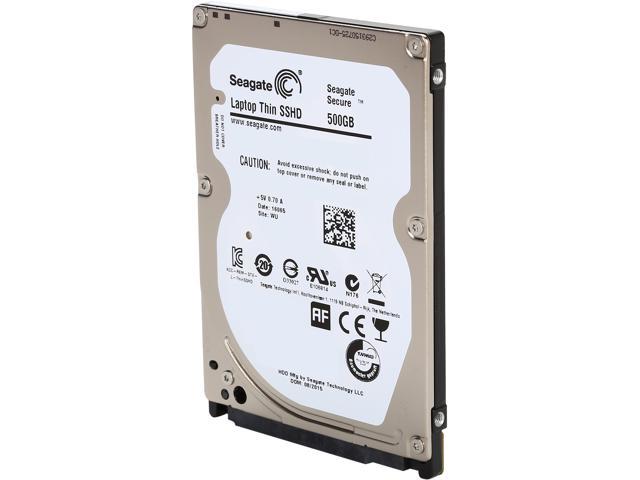 Seagate ST500LM001 500GB 5400 RPM SATA 6.0Gb/s 2.5" Laptop Thin Solid State Hybrid Drive with Self- Encryption (SED) Bare Drive