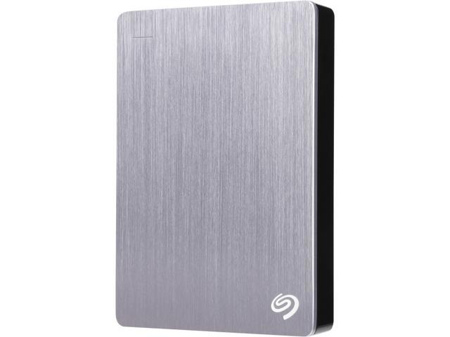 Seagate Backup Plus 4TB USB 3.0 Portable External Hard Drive - STDR4000900 (Silver)