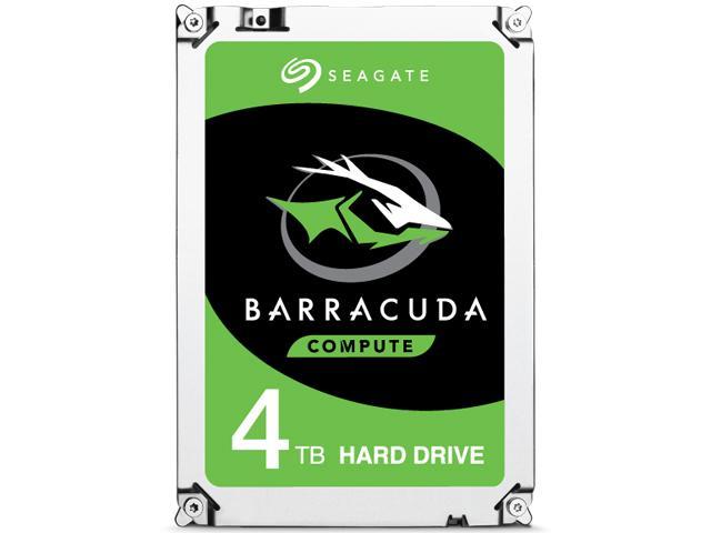 Seagate BarraCuda ST4000DM005 4TB 64MB Cache SATA 6.0Gb/s 3.5" Hard Drive Bare Drive