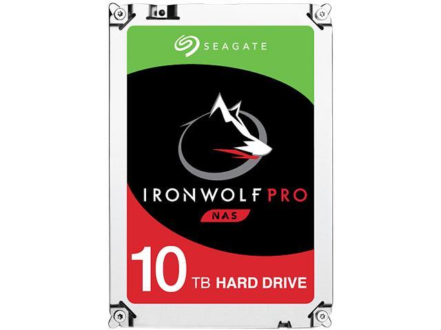 Seagate IronWolf Pro 10TB NAS Hard Drive 7200 RPM 3.5" - Newegg.com