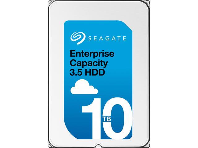 Seagate Enterprise Capacity 3.5'' HDD 10TB (Helium) 7200 RPM SAS 12Gb/s 256MB Cache SED-FIPS Model 4Kn Internal Hard Drive ST10000NM0246