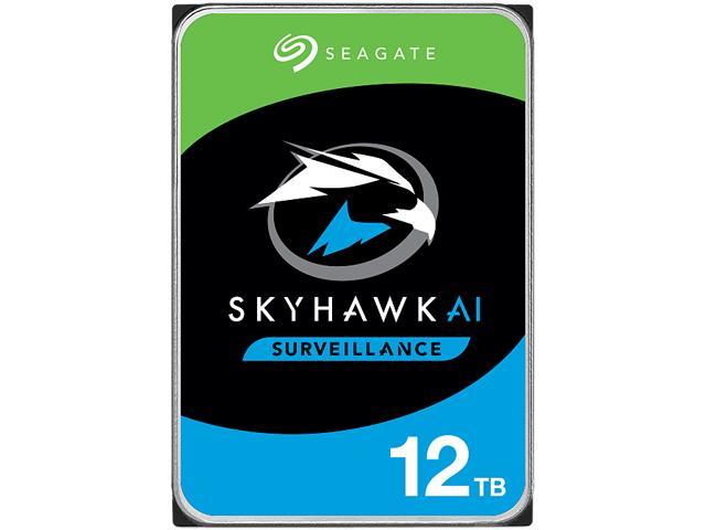Seagate SkyHawk AI ST12000VE001 12TB 7200 RPM 256MB Cache SATA 6.0Gb/s 3.5" Internal Hard Drive Bare Drive