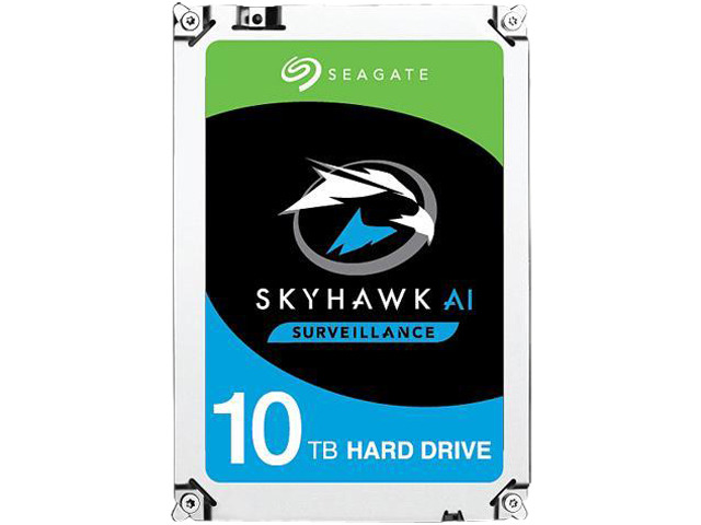 Seagate SkyHawk AI ST10000VE001 10TB 7200 RPM 256MB Cache SATA 6 0Gb s 