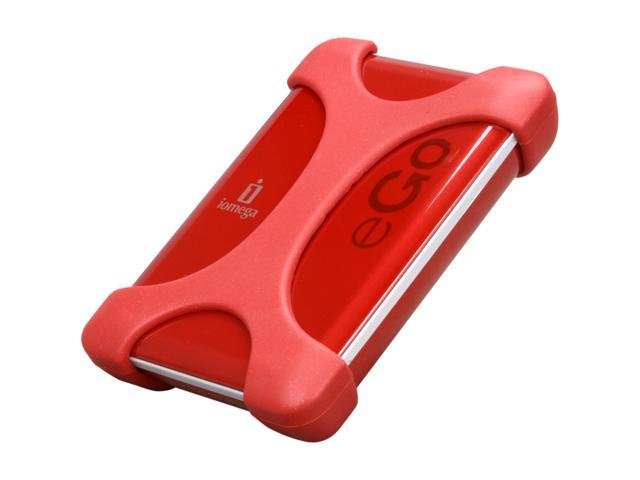iomega eGo Portable 1TB USB 3.0 External Hard Drive 35325 Ruby Red